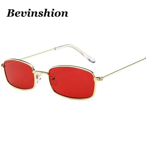 

sunglasses brand designer small frame metal square women men cool mini ladies sun glasses clear red pink eyeglasses, White;black