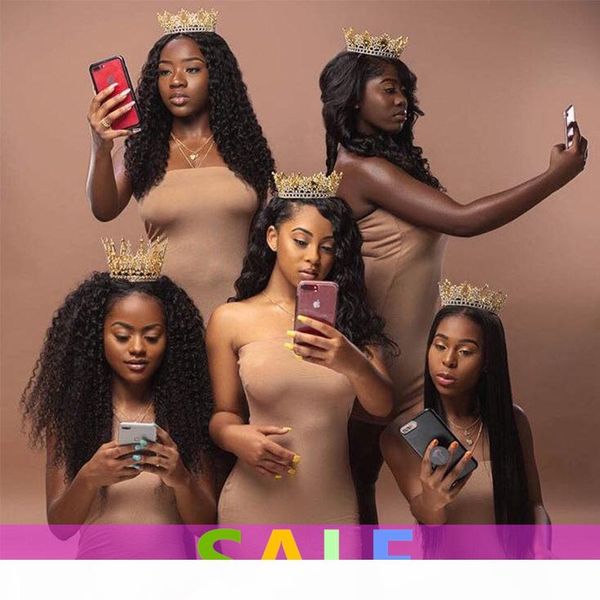 

lace frontal human hair wigs brazilian straight body wave kinky curly loose wave deep wave virgin hair lace front wigs for black women, Black;brown
