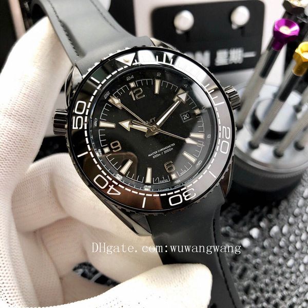 

2020 sea boss gmt ceramic bezel watches aqua master terra men planet wristwatches ocean james bond 007 mens watch d4039