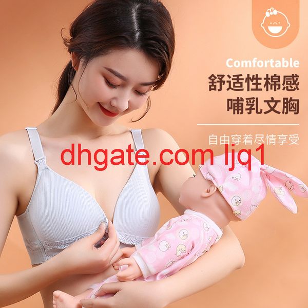 

new maternity underwear breast feeding bra, Red;black