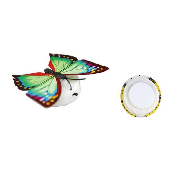 

colorful changing butterfly led night light lamp home room party desk wall decor with suction pad children gifts f bbyhjo
