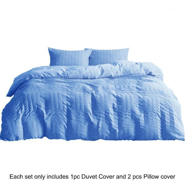 

bedding sets 3pcs home decor modern washable gift comfortable with zipper ties quilt cover pillowcase  size ultra soft set solid1