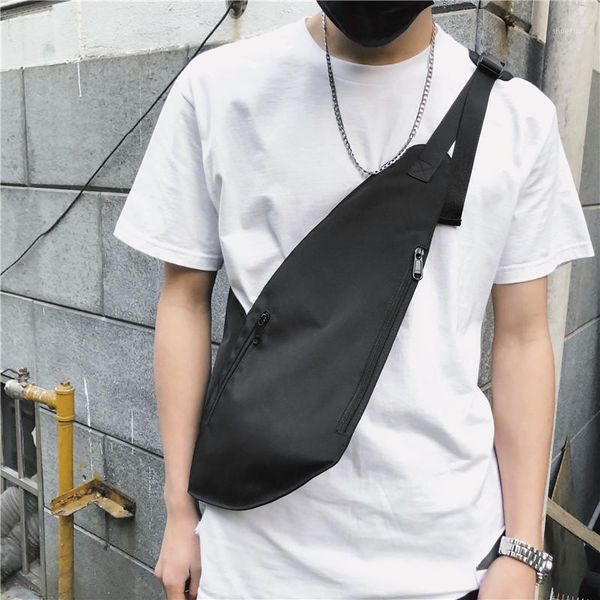 

waist bags men's single shoulder diagonal bag multi-function practical wear-resistant leisure oxford sports large-capacity pockets1