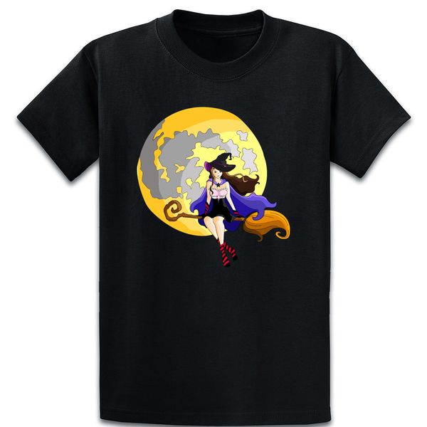 

halloween cute wizard witch t shirt tee shirt summer customize size s-5xl famous formal basic shirt sport hooded sweatshirt hoodie
