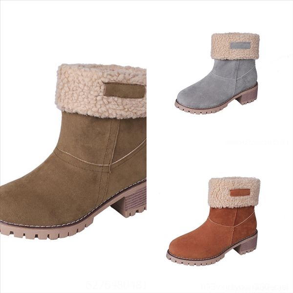 

1tv susanna boots women studded boot ankle knee boot genuine leather snow winter fashion girl shoesbooties chaussures colors, Black