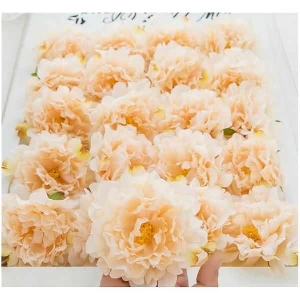 

artificial flowers silk peony flower heads for wedding decorations home party use simulation fake flowers heads diy fl jllbpn mx_home