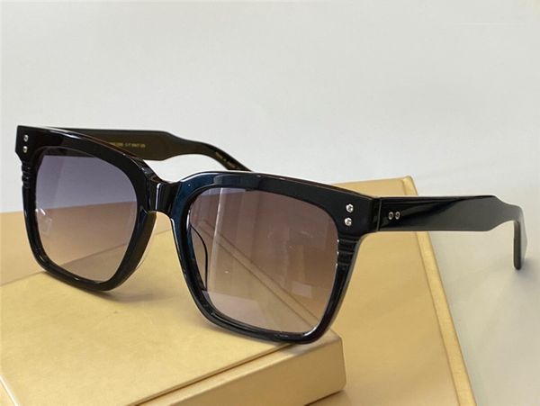 

mens square sunglasses black gray gradient lens 2086 glasses rare men design sunglasses uv protecton with box, White;black