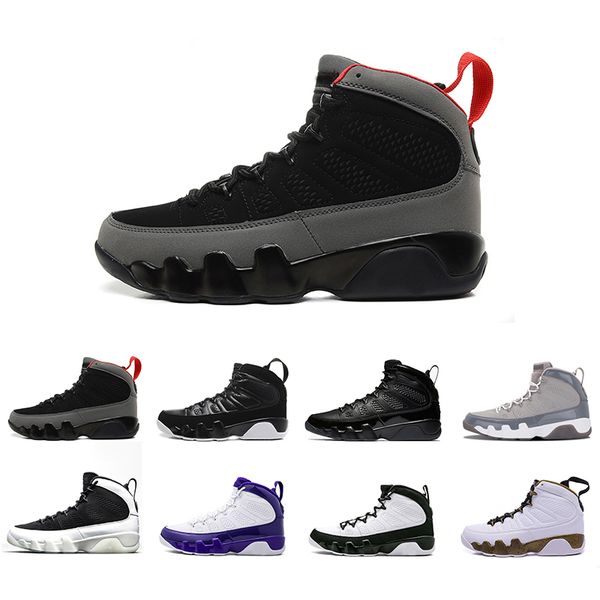 

unc 9 ix 9s dream it mens basketball shoes mop melo og space jam black white lakers outdoor breathable sports sneakers, White;red