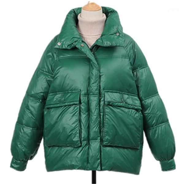 

down jacket 2020 new short stand collar hooded fashion slim fit autumn winter large coat anti season promotion1, Black