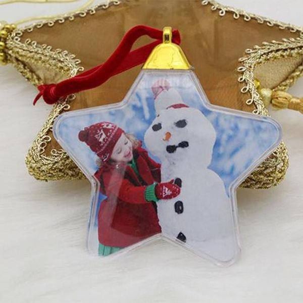 

christmas tree round star ornament picture p frame gift family memory decor christmas tree ers jllydo carshop2006