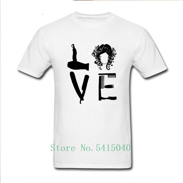 

weelsgao short sleeve short sleeve t shirt men's hairstylist love hair round neck t shirts sport hooded sweatshirt hoodie