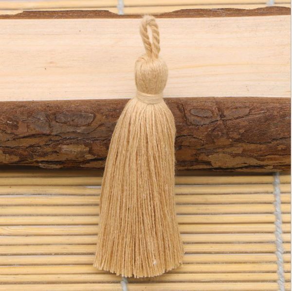 

8cm cotton tassel hanging rope fringe tassel for sewing curtains garment home decoration jewelry craft accessories 10pcs lot h jlllti