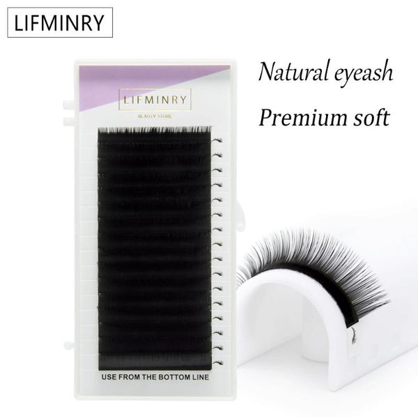 

false eyelashes 60cases j b c d7-15mm natural extension, mink ,individual eyelash
