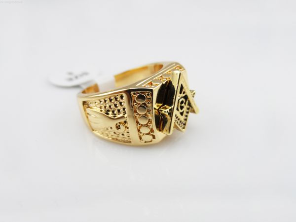 

signet fine jewelry masonic rings for sale men women gold stainless steel asonry fashion mason ring, Golden;silver