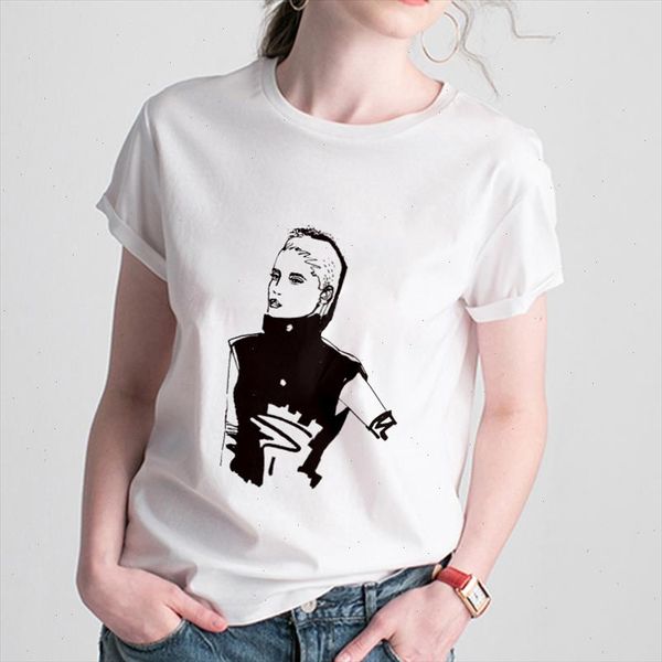 

tshirt casual fashion printed short sleeve female clothing 2021 summer thin section t shirt women harajuku white t shirt