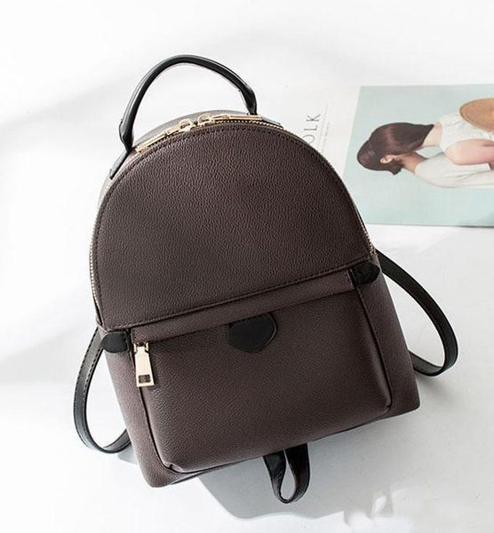 

women fashion backpack genuine leather zipper purse designer crossbody shoulder bags removable belt all match casual accessories handbags