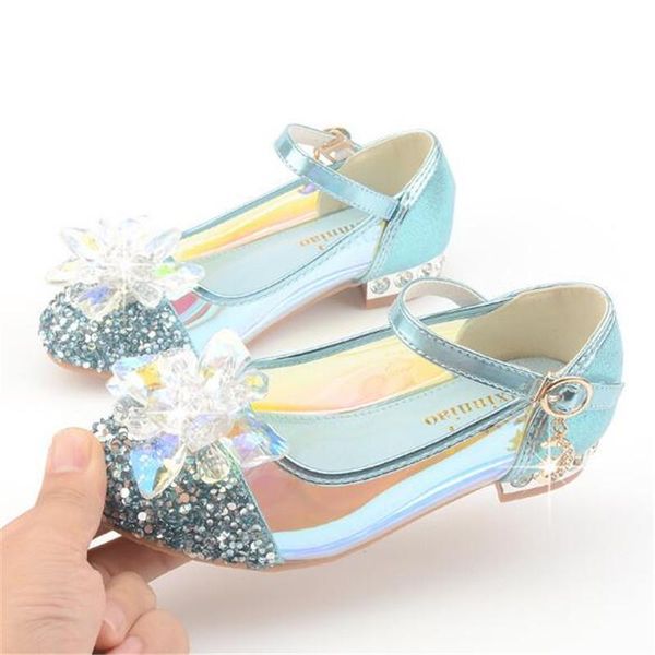 

new girls shoes children rhinestones square heel princess shoes baby toddler breathable kids student leather shoes 03 sqcxrk pingtoy, Black