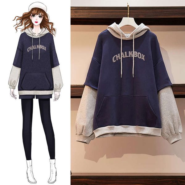 

fat sister's large women's plush 200kg new winter clothes in 2020, Black