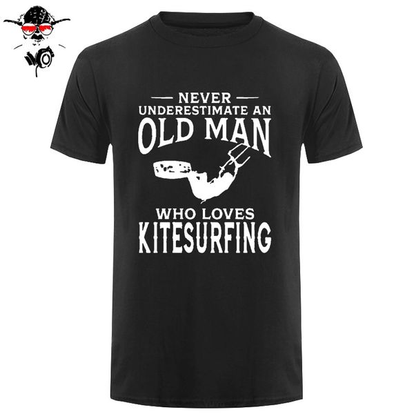 

never underestimate an old who loves kitesurfing mens funny unique gift present windsurfing heartbeat hooded sweatshirt hoodie men t shirt