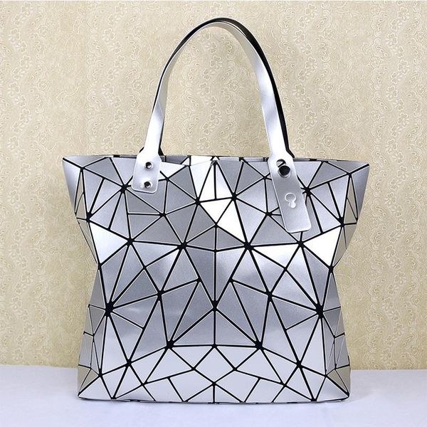 

new women's bag pu bright face large capacity handbag variable folding single shoulder bag linger travel acceptance bags