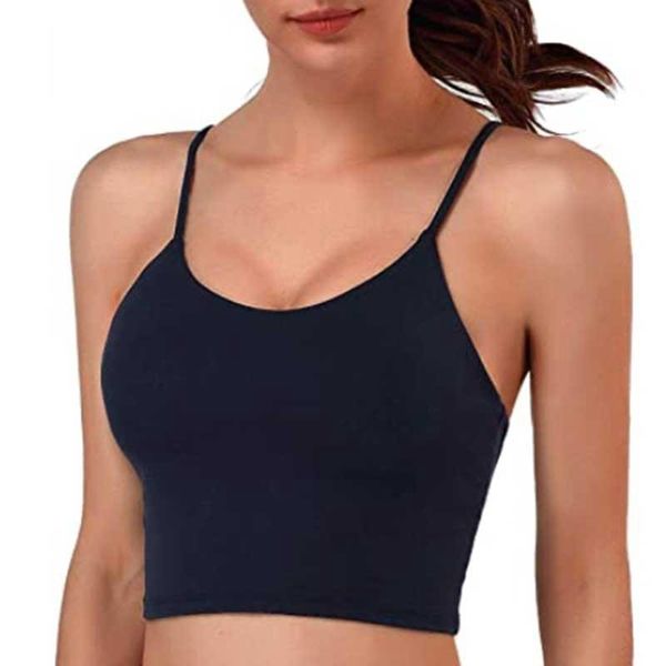 

padded sports bra womens workout tank fitness running absorbing, White;black