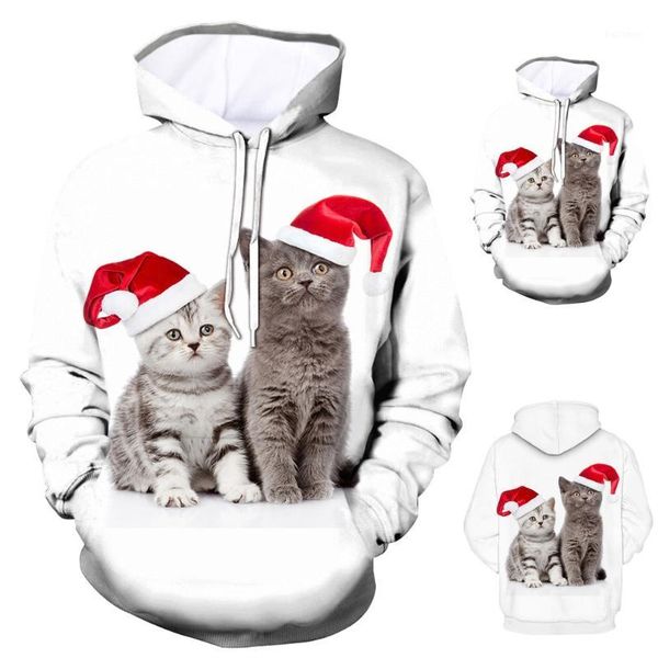 

mens casual 3d print hooded party long sleeve hoodie sweatshirt festival hoody funny print pullover suéter masculino#31, Black