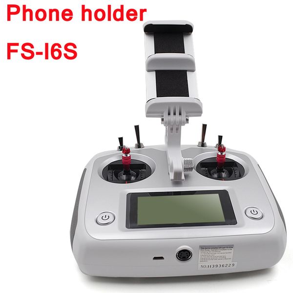 

original 2.4g 10ch transmitter support mobile phone holder mount bracket for flysky fs-i6s remote control sh