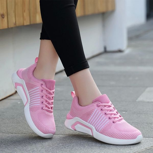 

2020 women sneakers shoes flats casual ladies walking female breathable female sneakers zapatillas mujer feminino #rp2o