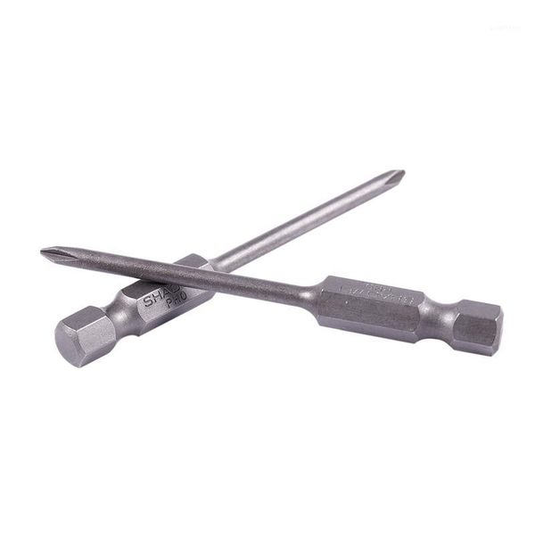

10 pcs 1/4" hex 65mm length 3mm ph0 magnetic screwdriver bits1