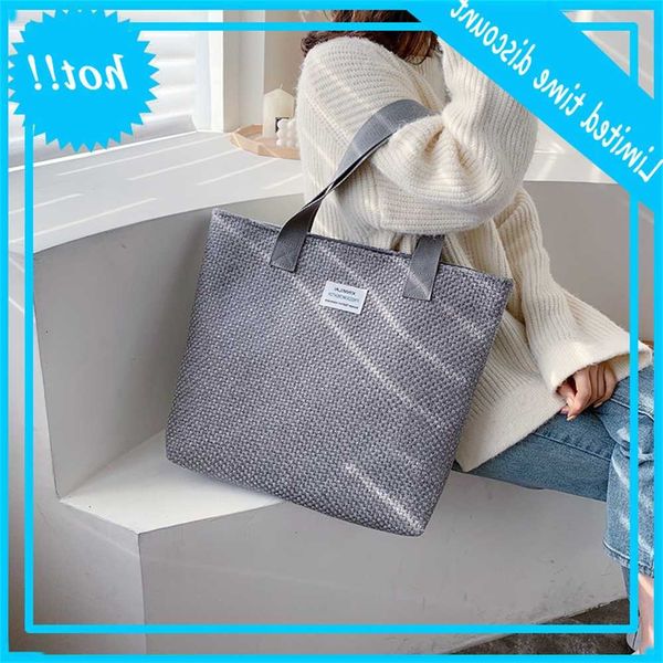 

women's 2020 new korean fashion handbag simple and exquisite canvas bag