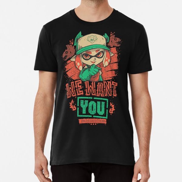 

мы хотим тебя! salmon run мы хотим, чтобы вы пародия gaming балахон дизайнеров футболки толстовка