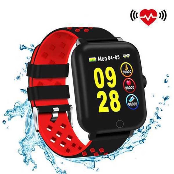 

dm06 bracelet 1.3-inch ip68 waterproof fitns heart rate monitoring smart watch i1