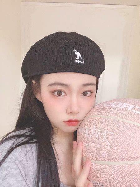 

retro old fashion men women kangarool cap retro painter beret hats hyuna same summer polyester mesh thin cap 201026, Blue;gray