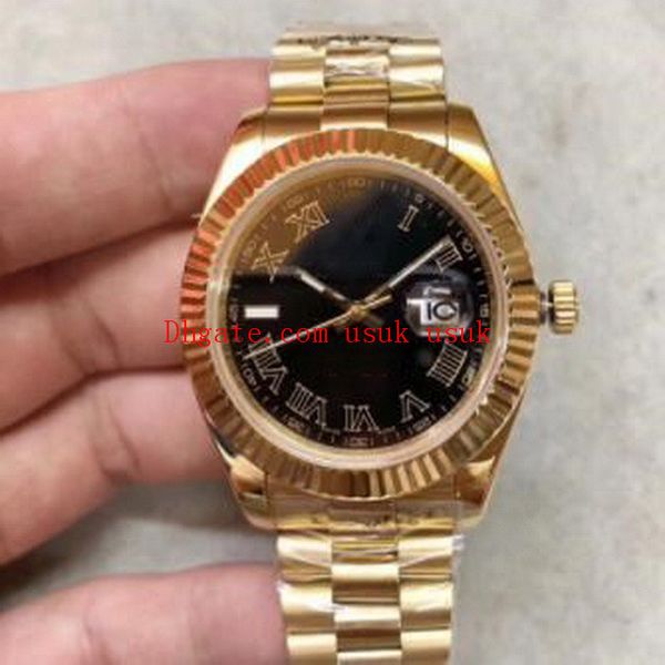 

original box luxury men's watches 228235 228238 228239 40mm mechanical automatic gold stainless steel bracelet fashion wristwatches, Slivery;brown
