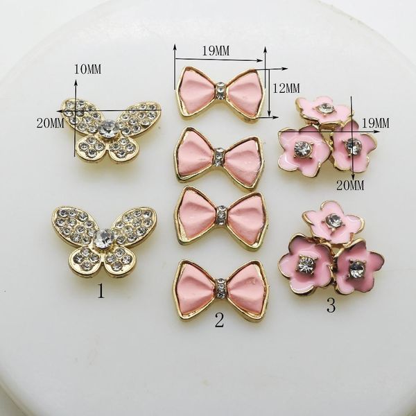 

2017 new 10pcs/lot flower alloy buttons pearl flatback for hair bag wedding birthday ribbon and hair full invitation supply wmtgpp bdesybag, Black