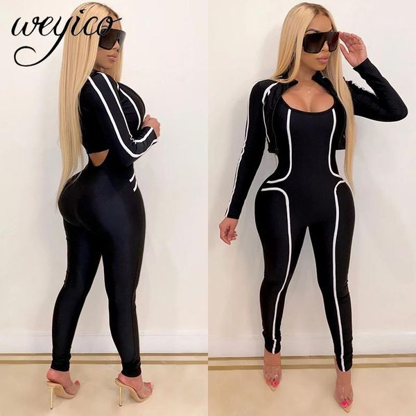

yoga outfits plus size set women jumpsuit workout gym suits female 2 pieces shirt long sleeves fitness sportswear running clothing 5xl1, White;red