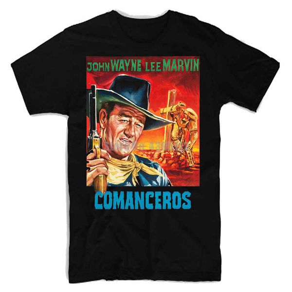 

cowomenceros john wayne lee marvin movie women's funny womens streetwear fashion short sleeves sport hooded sweatshirt hoodie t shirt