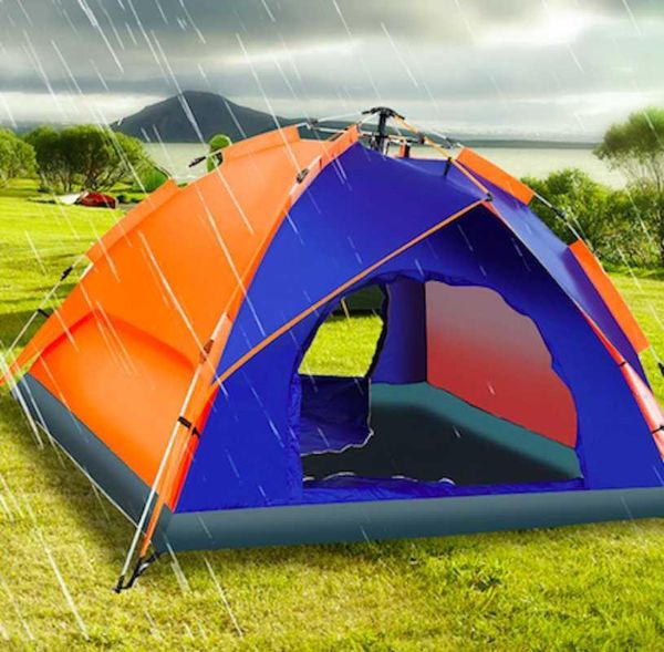 

3-4 people automatic outdoor hiking beach automatic wind camping tent1