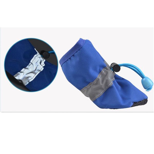 

4pcs/set waterproof anti-slip pet shoes for small dogs cats chihuahua yorkie thick snow dog boo bbyuxp