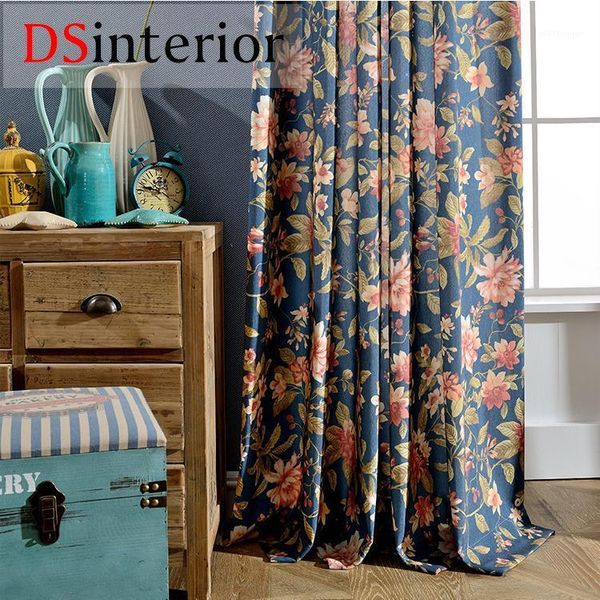 

curtain & drapes dsinterior flower desgin for living room or bedroom1