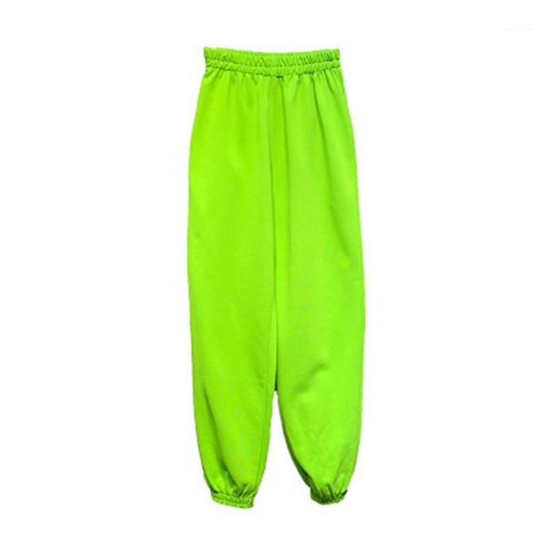 

sweatpants designer female loose mid waist straight harlan trousers women candy colors pants fashion casual colorful cropped leg, Black;white