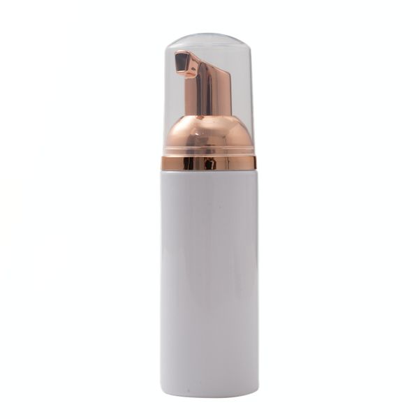 

60ml travel foamer bottles empty plastic foam bottles with gold pump hand wash soap mousse cream dispenser bubbling bottle packing 257 n2