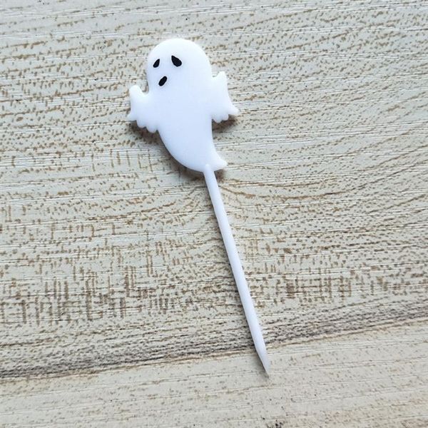 

20pcs halloween pumpkin ghost cake er plastic fruit insert cupcake picks cupcake er halloween party supplies decor a35 sqcjwv