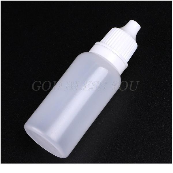 

5ml-30ml needle tip empty plastic squeezable liquid dropper white bottles case drop shipping 5ml-30m jllejw