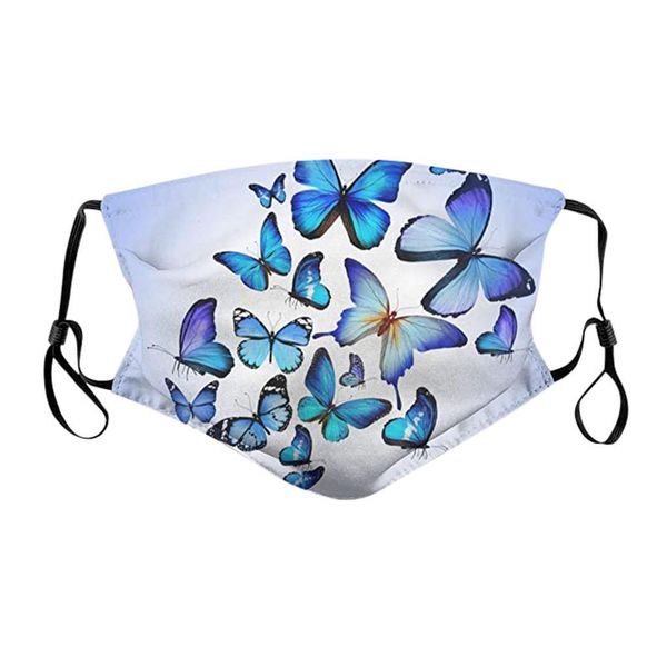 

mask print filter cover gasket outdoor smog washable women 2 dust proof mouth reusable with butterfly wmtodv dh_niceshop