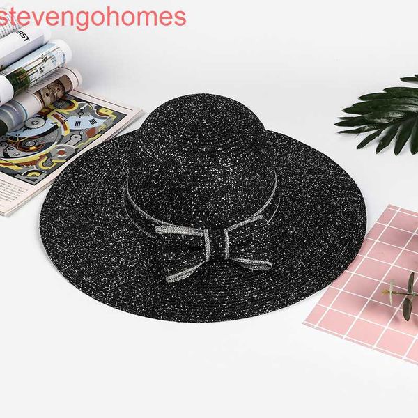 

hat gold onion silver onion bow straw eaves leisure style sun hat spring and summer women's hat, Blue;gray