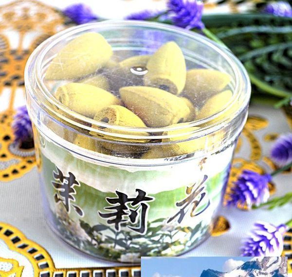 

40 pcs natural smoke backflow cone incense indoor aromatherapy sandalwood lavender jasm jllwyh bdedome