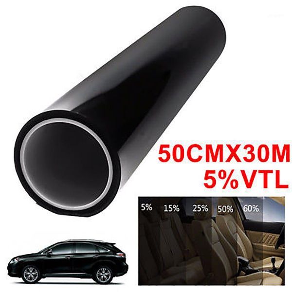

car sunshade 50cmx152cm vlt5% ir90% rejection durable ceramic solar window film1
