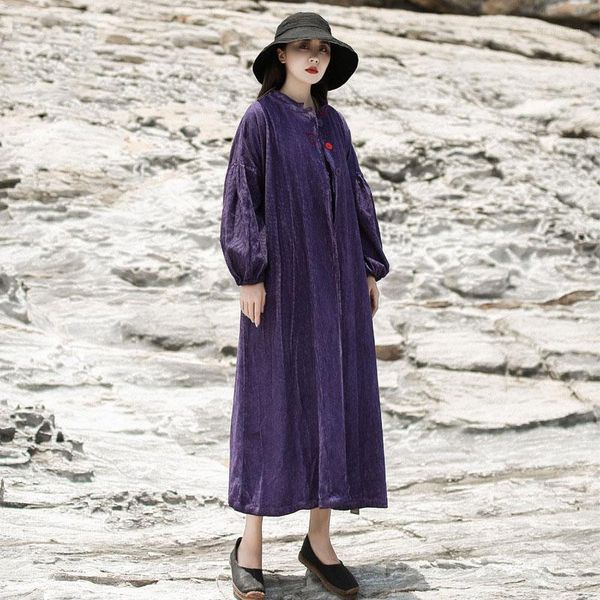 

women's trench coats nini wonderland spring corduroy 2021 women embroidery vintage coat autumn female do old long outerwear big size1, Tan;black