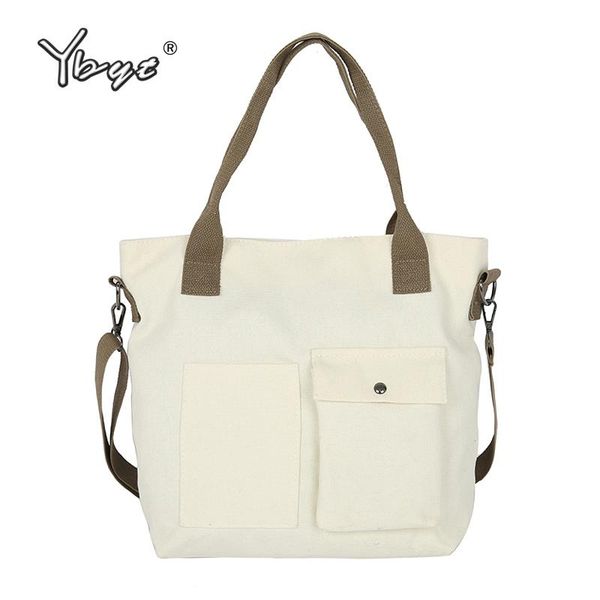 

vintage casual tote bag for women solid canvas ladies shoulder crossbody bags large capacity women luxury handbags